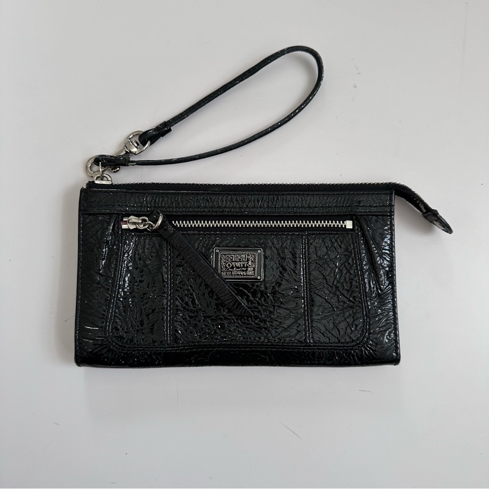 Coach patent wallet